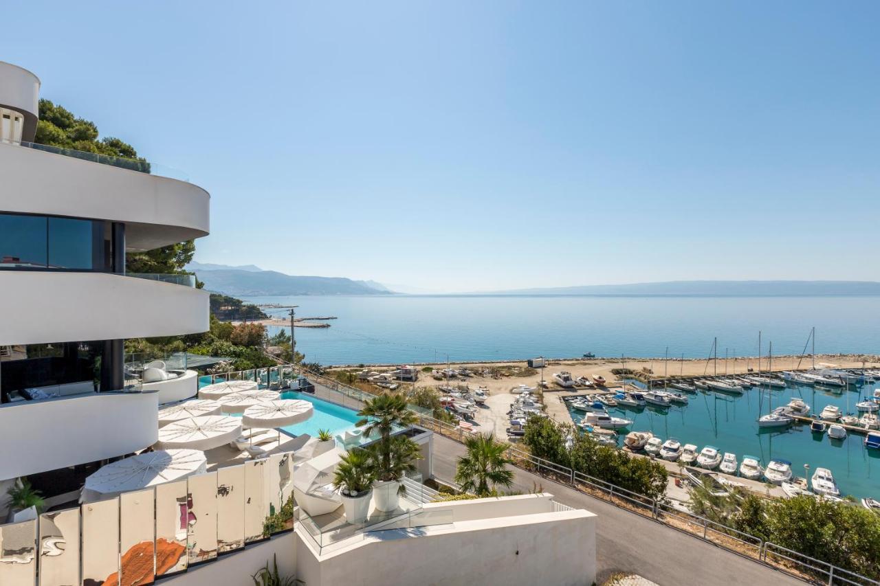 Apartamento Seaside Penthouse With Hot Tub Sky Living Split Exterior foto
