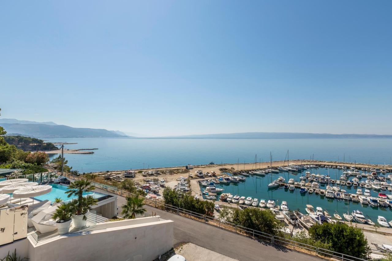 Apartamento Seaside Penthouse With Hot Tub Sky Living Split Exterior foto