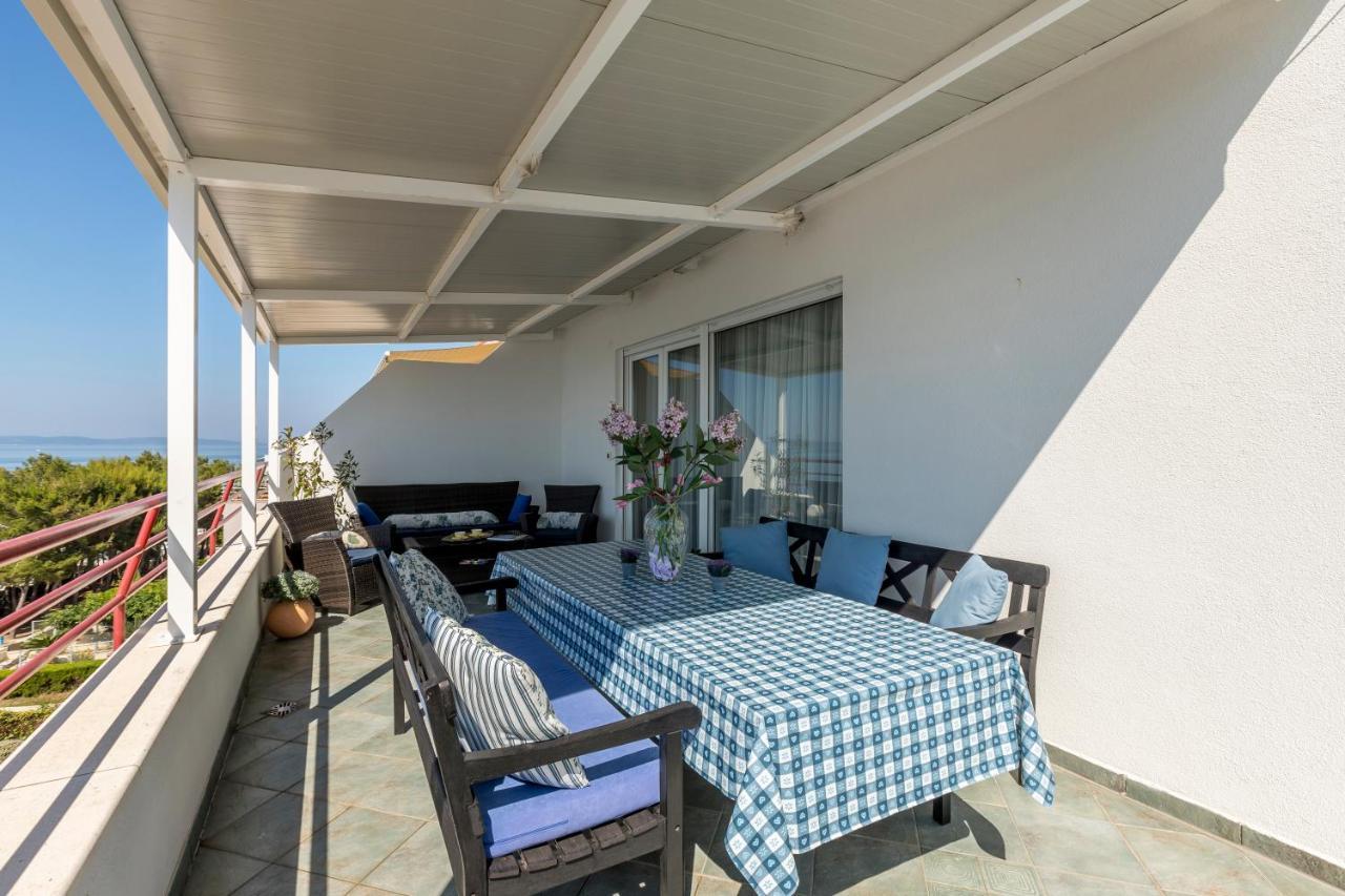 Apartamento Seaside Penthouse With Hot Tub Sky Living Split Exterior foto