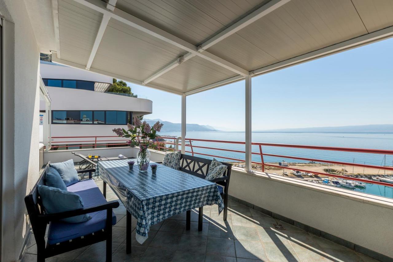 Apartamento Seaside Penthouse With Hot Tub Sky Living Split Exterior foto